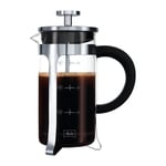 Melitta Cafetiere A Piston Premium En Verre Et Inox 8 Tasses Melitta