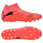 PUMA Future 7 Match + Laceless MG Forever Faster - Rosa/Sort/Sun Stream, størrelse 40