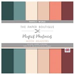 The Paper Boutique Partners-Moon Meadows, Perfect Solids, 8"x8"