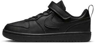 Nike Younger Kids' Shoes Court Borough Low Recraft Urheilu BLACK/BLACK