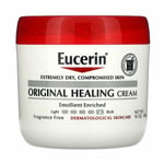 Eucerin, Original Healing Cream, For Extremely Dry Skin, Fragrance Free, 16 oz