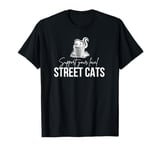 Support local street cats team trash raccoon opossum skunk T-Shirt