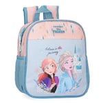 Disney Joumma Bags, La Reine des Neiges Believe in the journey, sac à dos pour enfant, sac à dos d'école, fabriqué en polyester, bretelles larges et réglables, plusieurs poches et compartiments.,