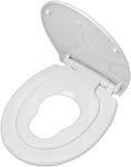 Tiger Abattant WC, pour enfant, Tulsa, Thermoplast, Blanc