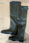 Le Chameau Delta Lim DA Waders / Thigh Wellington Boots (UK 10.5) Vert Chameau