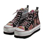 Desigual Crush Black Trainers Style S22 New Season