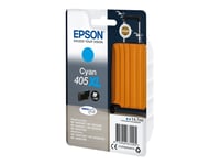 Epson 405Xl - 14.7 Ml - Cyan - Original - Bläckpatron - För Workforce Wf-7310, 7830, 7835, 7840  Workforce Pro Wf-3820, 3825, 4820, 4825, 4830, 7840