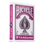 Bicycle - Jeu de 54 cartes à jouer - Rider Back Standard - Color series Berry Rose - Magie et Poker