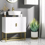 Modern Bathroom Furniture Under Sink Cabinet Basin Vanity Storage Unit Cupboard