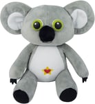 Peluche Koala 38cm Yeux Fluorescent Dans Le Noir Timer Pour Bebe Enfant La Nuit