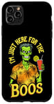 iPhone 11 Pro Max Summerween I'm Just Here For The Boos Funny Zombie Cocktail Case