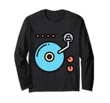 Vinyl Record Player Album Long Sleeve T-Shirt