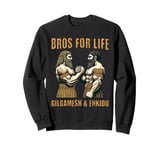 Gilgamesh and Enkidu Bros For Life Funny Story Sweatshirt