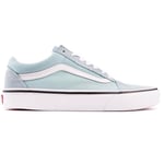 Vans Womens Old Skool Trainers - Blue Suede - Size UK 4