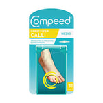 Compeed Pansements pour Calli, format moyen, patchs, longue durée de vie, 10 unités