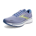 Brooks Ghost 14, Chaussure de Course Femme, Purple Impression Dutch Lime, 40 EU