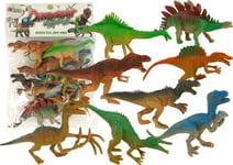 Leantoys Figur Dinosaurier Parkdjur 8 St.