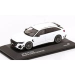 AUDI A6 RS6-R ABT AVANT SW STATION WAGON 2021 WHITE 1:43 Solido Auto Stradali