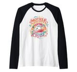 Mother Daughter Cruise Trip 2024 Funny Mom Daughter Vacation Raglan Baseball Tee