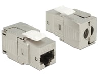 DELOCK – RJ45 Keystone-module, Cat.8, no tools required (86488)