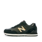 New Balance Women's 515 Sneaker, Black, 7 UK