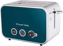 Russell Hobbs Distinctions 2 Slice Ocean Blue Toaster