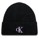 Mössa Calvin Klein Jeans Thick Embroidery Beanie K60K612321 Svart