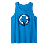 Marvel Fantastic Four Logo Melting Paint Drip Tank Top