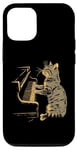 Coque pour iPhone 15 Piano Chat Funny Classical Music Notes Orchestra Pianist