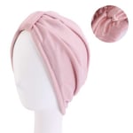 Sovmössa Satin Turban - Sleep Cap One-Size Rosa rosa