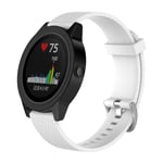 Garmin Vivomove HR Mjukt silikon klockband - Vit