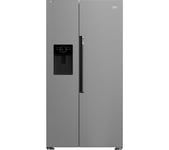 BEKO ASN642VPS American-Style Fridge Freezer - Stainless Steel, Stainless Steel