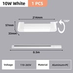 Ensemble complet d'éclairage sur rail pour la décoration intérieure,budgétaire à LED,lustre de magasin,lampe de chambre à coucher,plafonnier sur rail de ma - Type 10w White 1 piece-Cold White 6000K