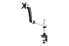 StarTech.com Monitor Desk Mount, VESA 75x75/100x100, 27/30-inch Screens monteringssæt - justerbar arm - for LCD display - sort - TAA-kompatibel