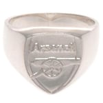 Arsenal FC Sterling Silver Crest Ring Medium