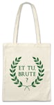 Et Tu Brute? Shopper Shopping Bag Julius Brutus Caesar Emperor Roman Empire Rome