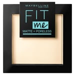 Maybelline New York Fit Me Matte + Poreless Powder 9 g 105 Natural Ivory