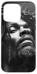 Coque pour iPhone 15 Pro Max Jésus Noir, Christianisme, Église, Christ, Jésus