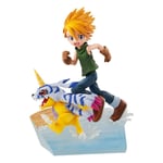 Digimon Adventure G.e.m. Series Pvc Statua Yamato Ishida & Gabumon 2022 Ver. 12