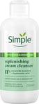 Simple Replenishing Cream Cleanser Face Cleanser Suitable for even the Most Sens