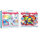 Deluxe Spirograph, Multicolor, One Size (SP302) & Junior, Multicolor, One Size (SP204)