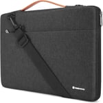 12.5 Inch Laptop Sleeve Shoulder Bag Waterproof Notebook Case Protective Cover