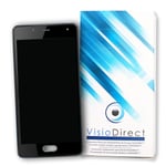 Visiodirect® Ecran Complet Pour Wiko U Feel Lite Noir Vitre Tactile + Ecran Lcd De Telephone Portable