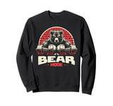 Bear Mode Workout Exercise Lifting Weights Strong Gym Sweatshirt