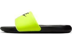 Nike Homme Victori One Slide Sneaker, Black/Black-Volt, 40 EU
