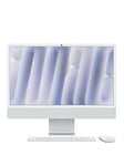 Apple Imac (M4, 2024) 24 Inch With Retina 4.5K Display, 8-Core Cpu And 8-Core Gpu, 256Gb Ssd - Silver - Imac + Microsoft 365 Family 1 Year