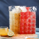 30 Food-grade Disposable Ice Cube Bag Kitchen Fridge Freezer Maker Safe Food Bag