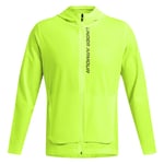 Under Armour Outrun The Storm Veste Running Hommes - Jaunes Fluo , Noir