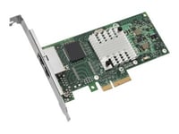 Intel I340-T2 - Nettverksadapter - Pcie 2.0 X4 Lav Profil - Gigabit Ethernet X 2 - For System X3100 M5  X3400 M2  X3650 M2  X3650 M4 Hd  X3755  X3850 M2  X3850 X6  X3950 M2