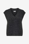 Only - Väst onlEmma SL V-neck Vest EX Knt - Grå